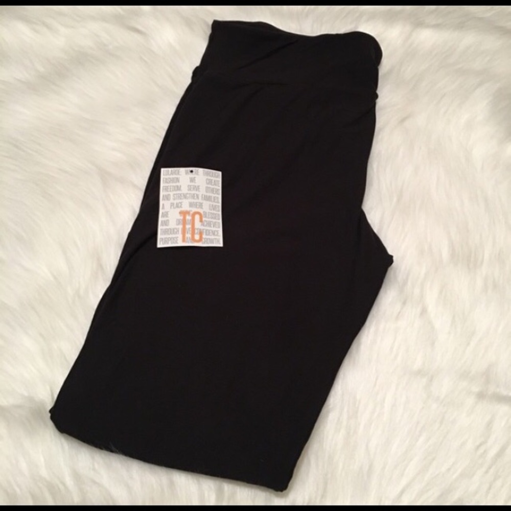 Lularoe black leggings TC